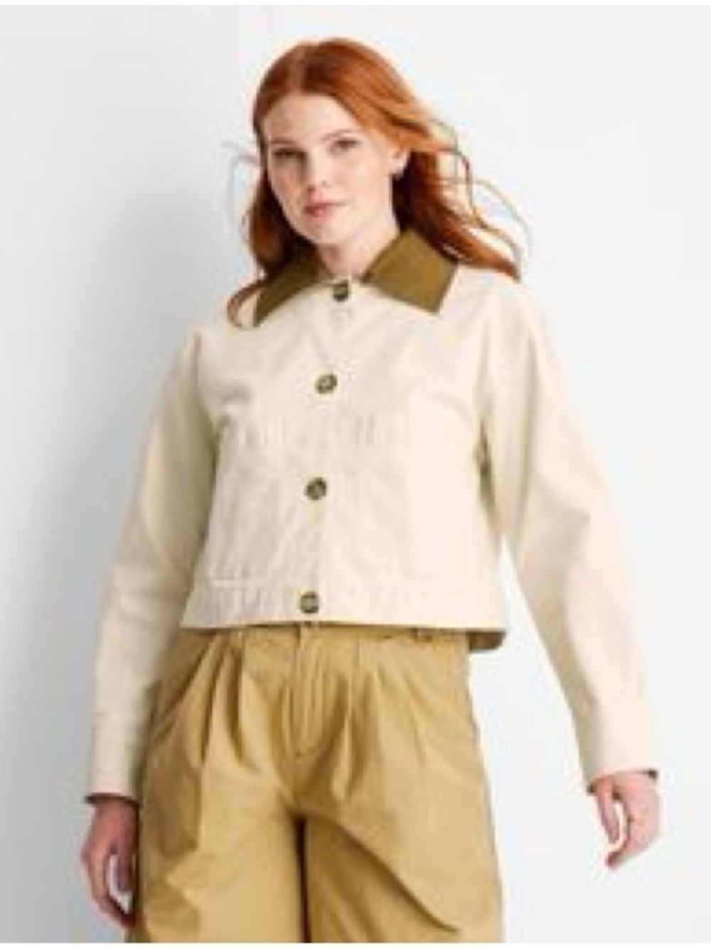 Future Collective Women's Cropped Barn Jacket